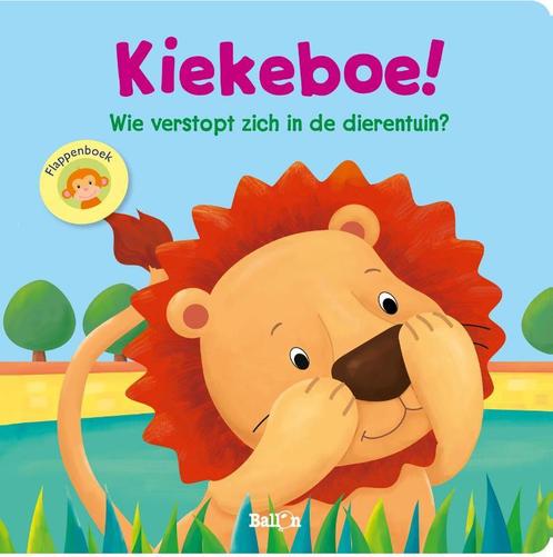 Kiekeboe -  Wie verstopt zich in de dierentuin? De Ballon, Boeken, Kinderboeken | Baby's en Peuters, Gelezen, Verzenden