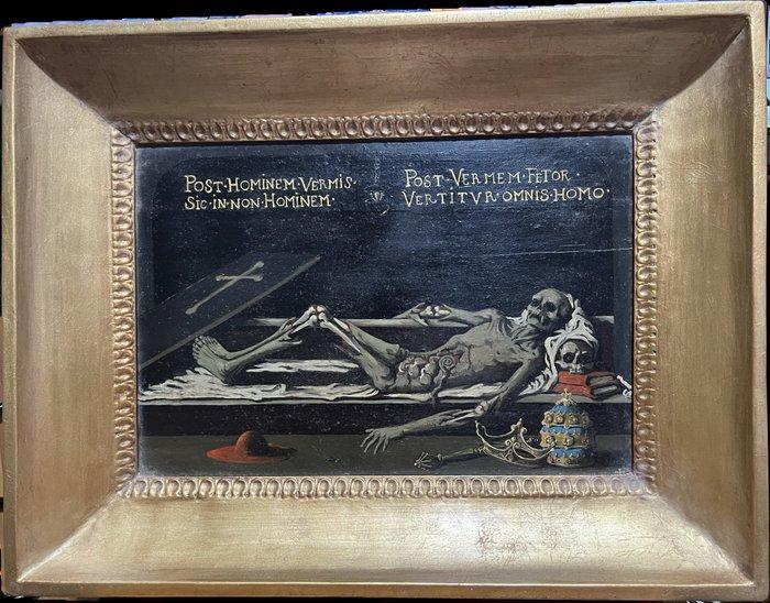 Europese school (XIX) - Memento mori, Antiek en Kunst, Kunst | Schilderijen | Klassiek