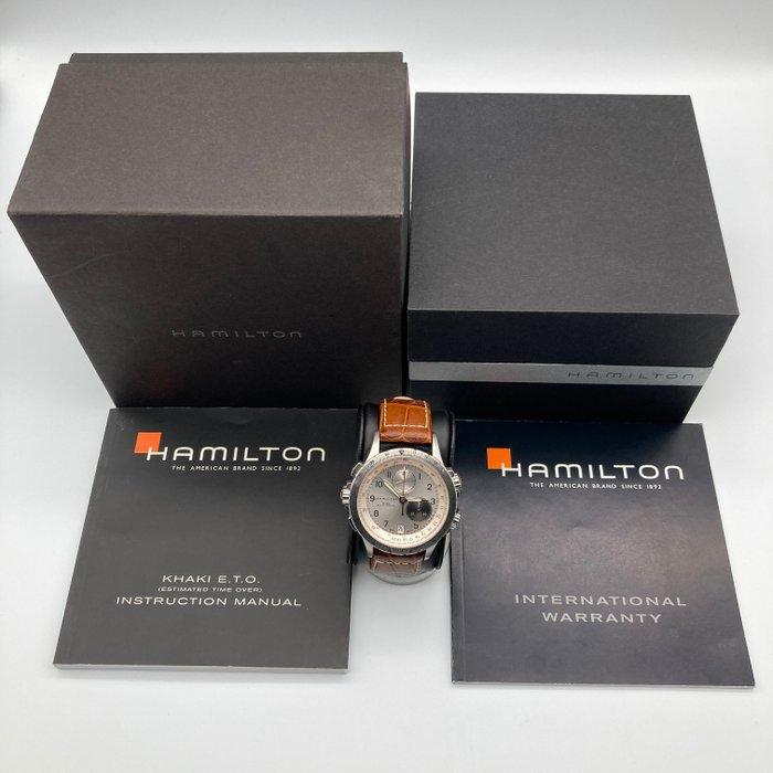 Hamilton - Khaki Aviation - ETO Chrono H776220 - Heren -, Handtassen en Accessoires, Horloges | Heren