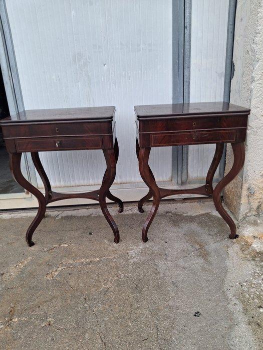 Nachtkastje (2) - Mahonie, Antiquités & Art, Antiquités | Autres Antiquités