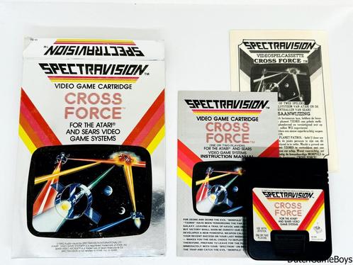 Atari 2600 - Spectravision - Cross Force, Games en Spelcomputers, Spelcomputers | Atari, Gebruikt, Verzenden
