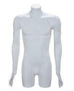 *TIP*  Plastic collection torso 3/4 model heer wit H2110-01, Ophalen of Verzenden