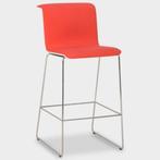 Bulo TAB chair barkruk, rood, sledeframe, Ophalen of Verzenden