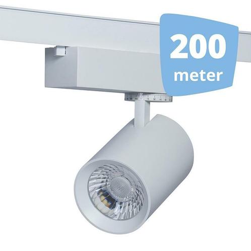 *TIP*  LED RAILVERLICHTING EOS WIT 200 SPOTS + 200M RAILS, Zakelijke goederen, Kantoor en Winkelinrichting | Winkel en Inventaris