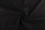 Meubelstof zwart - Linnen stof 25m op rol, Hobby en Vrije tijd, Stoffen en Lappen, 200 cm of meer, Nieuw, Linnen, Ophalen of Verzenden