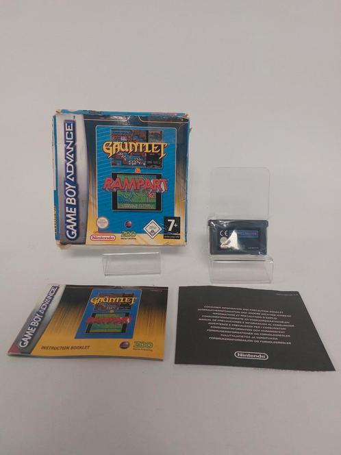 Gauntlet & Rampart Boxed Game Boy Advance, Games en Spelcomputers, Games | Nintendo Game Boy, Zo goed als nieuw, Ophalen of Verzenden