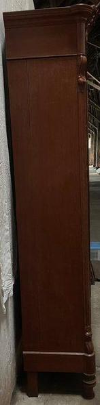Armoire - Chêne - Armoire à crête incurvée, Antiek en Kunst