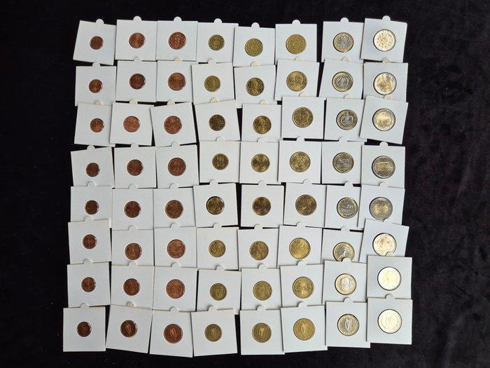 Europa. Series 1 Cent - 2 Euro 2002/2007 (8 series) (Zonder, Postzegels en Munten, Munten | Europa | Euromunten