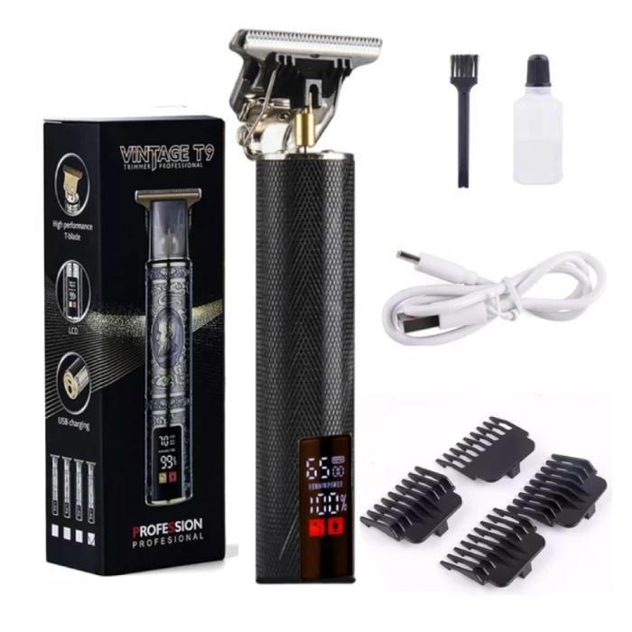 Retro T9 Tondeuse met LCD Scherm - Draadloze Trimmer, Telecommunicatie, Mobiele telefoons | Toebehoren en Onderdelen, Nieuw, Verzenden