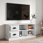 vidaXL Tv-meubel 102x35,5x47,5 cm bewerkt hout wit, Huis en Inrichting, Verzenden, Nieuw