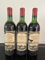 1970 Chateau Le Gay - Pomerol - 3 Bouteilles (0,75 L), Verzamelen, Nieuw