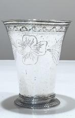 Bengt Colin - Bekerglas - .800 zilver - Uppsala 1765 beker,, Antiek en Kunst