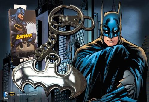 DC Comics Batman Metalen Sleutelhanger Logo, Verzamelen, Film en Tv, Ophalen of Verzenden