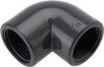 90° L-Koppeling Rp3 Binnendraad PVC-U 16bar En 1452-3, Doe-het-zelf en Bouw, Verzenden, Nieuw