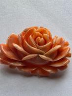 Broche - 15 karaat Geel goud Koraal