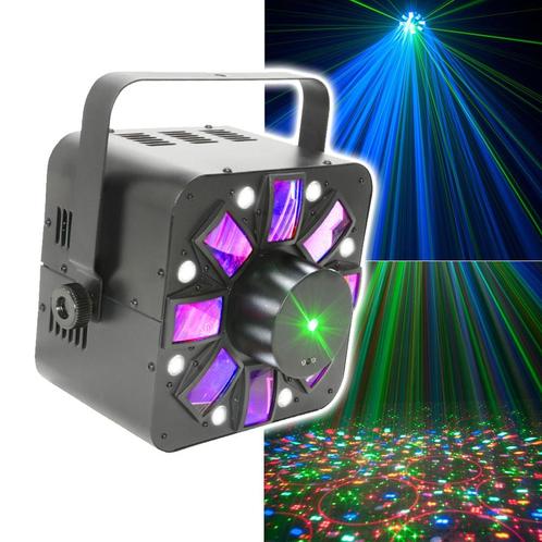 Qtx Hadron Eco 3-in-1 Lichteffect, Musique & Instruments, Lumières & Lasers