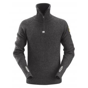 Snickers 2905 pull en laine 1/2 zip - 9800 - anthracite, Animaux & Accessoires, Nourriture pour Animaux