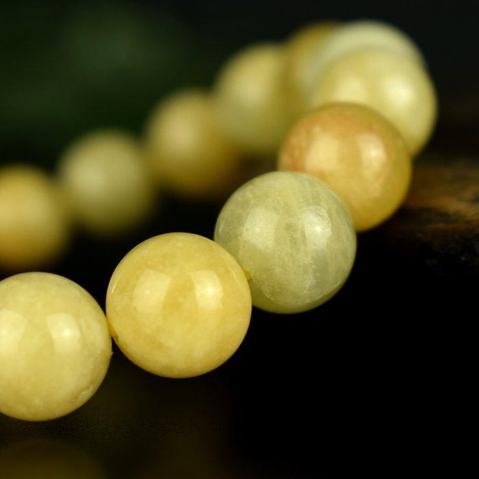 Geelberil - heliodor - grote parels - Breedte: 11.5 mm- 43.1, Collections, Minéraux & Fossiles