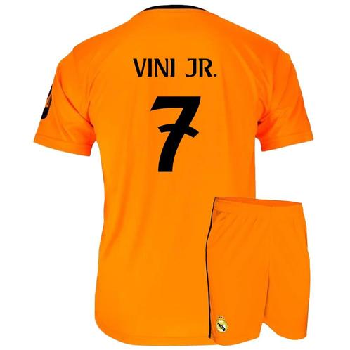 Kingdo Real Madrid Voetbaltenue Vini JR. Uit - Kind, Sport en Fitness, Voetbal, Bal, Nieuw, Verzenden