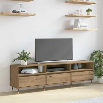 vidaXL TV Kast artisanaal eikenkleurig 150 x 30 x 44.5 cm, Verzenden