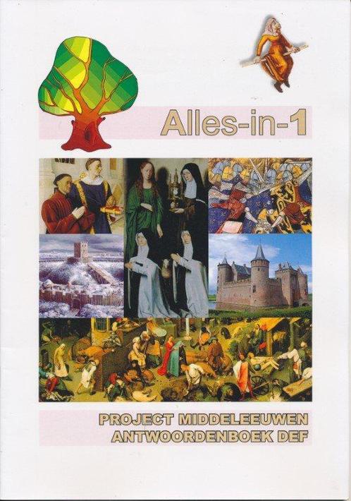 Alles-in-1 Antwoordenboek Project Middeleeuwen DEF 2013, Livres, Livres scolaires, Envoi