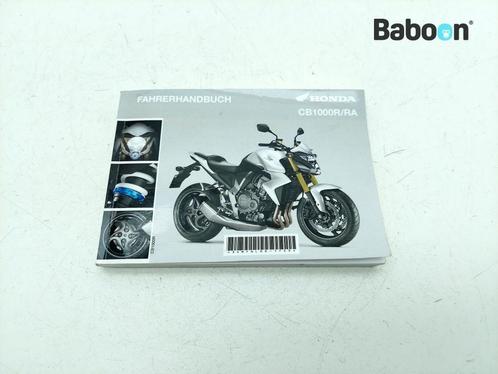 Livret dinstructions Honda CB 1000 R 2008-2016 (CB1000R), Motoren, Onderdelen | Honda, Verzenden