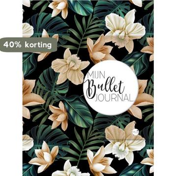 Mijn Bullet Journal - Black flowers 9789045323602, Verzenden, Nicole Neven
