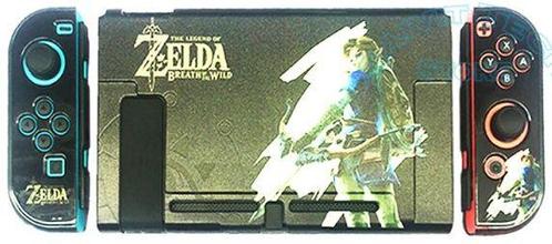 Keobe Nintendo Switch Zelda BOTW Crystal Protector-Link Pose, Computers en Software, Netwerk switches, Ophalen of Verzenden