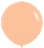 Ballonnen Peach Blush 91cm 2st, Verzenden
