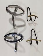 Kapstok - Vintage ontwerp 1950 - Verguld messing,