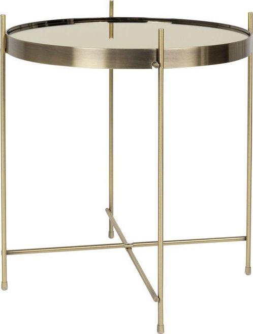 2eChoix | Zuiver Cupid Side Table Gold, Huis en Inrichting, Tafels | Bijzettafels, Ophalen of Verzenden