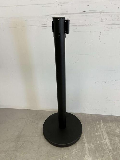Afzetpaal Afzetband zwart met trekband 200 cm Horeca, Zakelijke goederen, Horeca | Overige, Ophalen of Verzenden