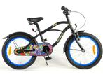 Batman Kinderfiets - Jongens - 18 inch - Zwart, Fietsen en Brommers, Fietsaccessoires | Fietsstoeltjes, Verzenden, Zo goed als nieuw