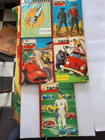 Tintin (magazine) - Recueils N°35 + N°44 + N°60 + N°70 +
