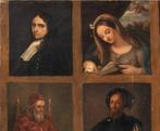 Italiaanse school (XIX) - Portraits (darunter Papst Julius