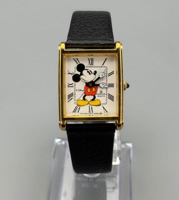 Lorus (Seiko) - V515-5150 - Tank Dresswatch - Gold Plated -, Collections, Disney