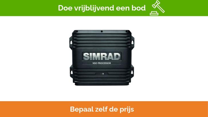 Bieden: Simrad NSO EVO2 multifunctionele navigatie processo, Watersport en Boten, Navigatiemiddelen en Scheepselektronica, Ophalen of Verzenden