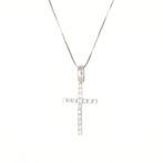 Zonder Minimumprijs - Halsketting - 18 karaat Witgoud, Nieuw