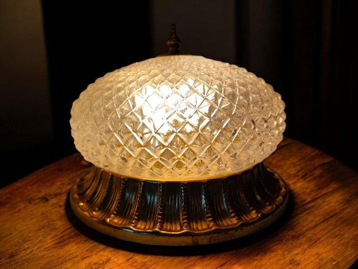 RZB - Rudolf Zimmermann - Plafondlamp - Verguld messing, Antiek en Kunst, Curiosa en Brocante