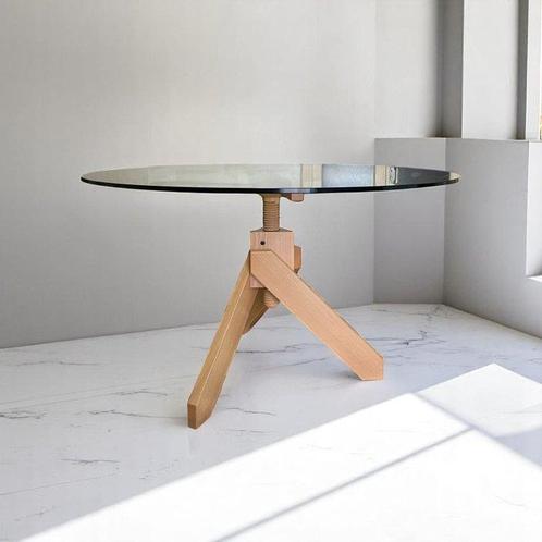 I.C.F. De Padova - Vico Magistretti - Eettafel - Hout -, Antiek en Kunst, Antiek | Meubels | Stoelen en Sofa's