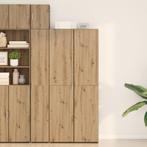 vidaXL Highboard Artisan Eiken 40x42.5x185 cm Engineered, Huis en Inrichting, Verzenden, Nieuw