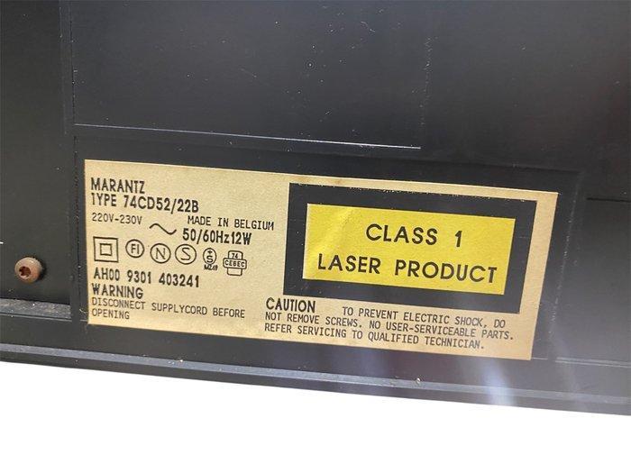 Marantz - CD-52 mkII Lecteur de CD, TV, Hi-fi & Vidéo, Radios