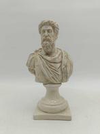 Sculpture, Marco Aurelio - 31 cm - poussière de marbre