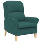 Zetel Donkergroen 76x94cm | Retour Deal | Nu! 41% (fauteuil), Huis en Inrichting, Fauteuils, Moderne stijl, Verzenden, Nieuw, 75 tot 100 cm