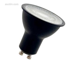 100 x 7W GU10 LED Spot met lens 3000K zwart... beschikbaar voor biedingen