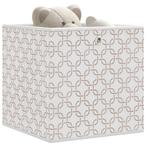 vidaXL Opbergboxen 4 st inklapbaar 32x32x32 cm ongeweven, Doe-het-zelf en Bouw, Kratten en Dozen, Verzenden, Nieuw