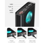 Powerbank met 5 Poorten en Quick Charge 3.0 - 20.000mAh LED, Verzenden, Nieuw, Baseus