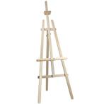 Schildersezel Blank Ongelakt 154 cm – Bouwpakket, Huis en Inrichting, Woonaccessoires | Lijsten, Verzenden, Nieuw