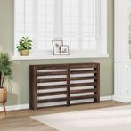 vidaXL Radiatorombouw 149x20x82 cm bewerkt hout bruin, Verzenden, Nieuw