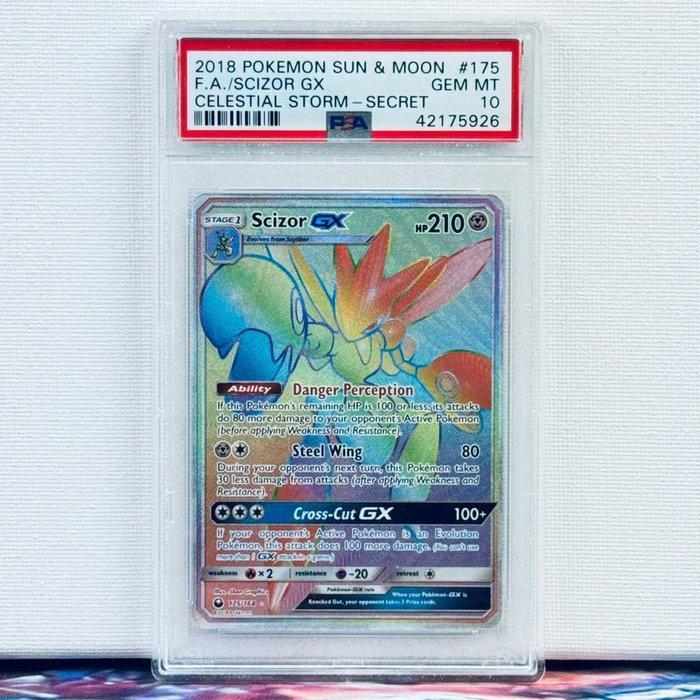 Pokémon Graded card - Scizor 175 - Pokémon - PSA 10, Hobby en Vrije tijd, Verzamelkaartspellen | Pokémon